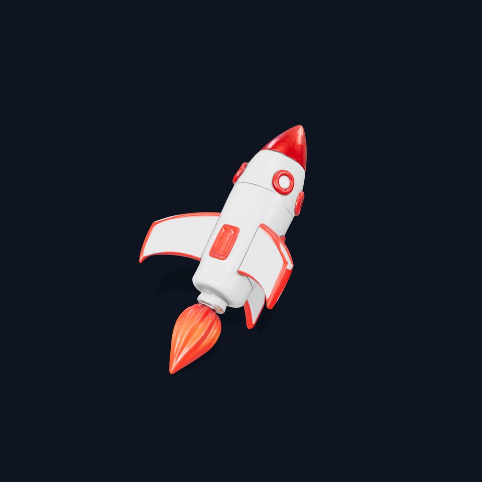 Retro Rocket D model pack